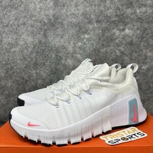 Nike Free Metcon 6 Shoes Womens Sz 11 White Hot Punch Training Sneakers Gym